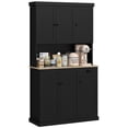 thumbnail image 1 of HOMCOM Buffet de 71 Pouces, Armoire de Rangement de Garde-Manger de Cuisine avec Tiroir, 1 of 10