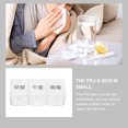 thumbnail image 2 of Multi-grid Pills Organizer Portable Weekly Pills Container Compartments Pills Case for Travel, 2 of 8