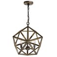 thumbnail image 4 of CWI Lighting Suspension à 3 Lumières avec Fini Cuivre Forgé Antique, 4 of 8