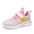 thumbnail image 1 of FAOWME Chaussures de Course Décontractées Confortables à Lacets en Maille pour Enfants Rose 11.5-12 Ans, 1 of 8