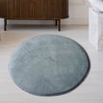 thumbnail image 3 of Tapis pour Chambre, Tapis Ronds Unis en Velours Mousse Tapis Tapis de Chambre Paillasson Tapis de Sol Tapis, Tapis pour Chambre, Tapis de Sol pour Bébé, Plancher en Velours Mousse, 3 of 4