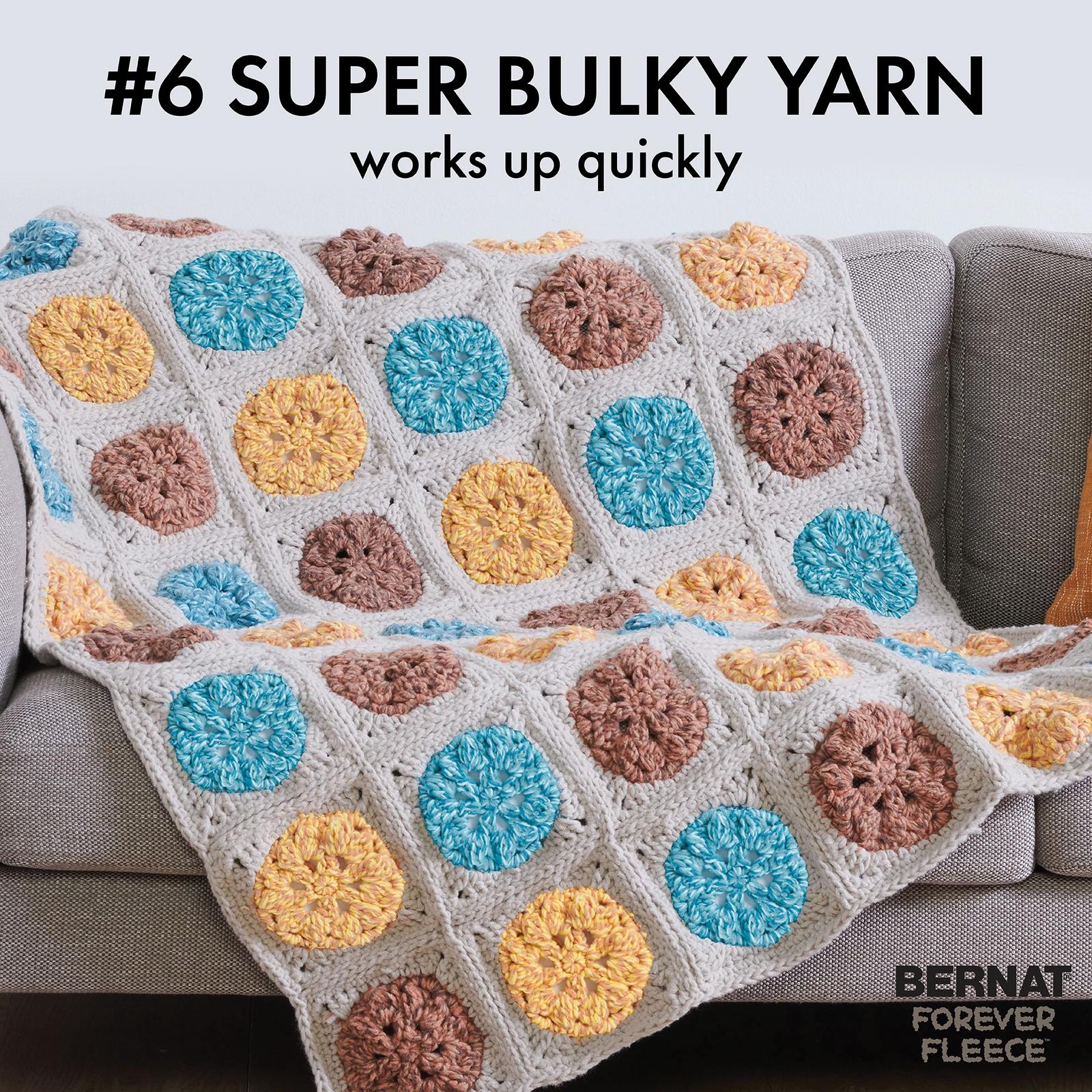 Bernat® Fil Forever Fleece™, Polyester #6 Super Volumineux, 9,9 Oz/280 G
