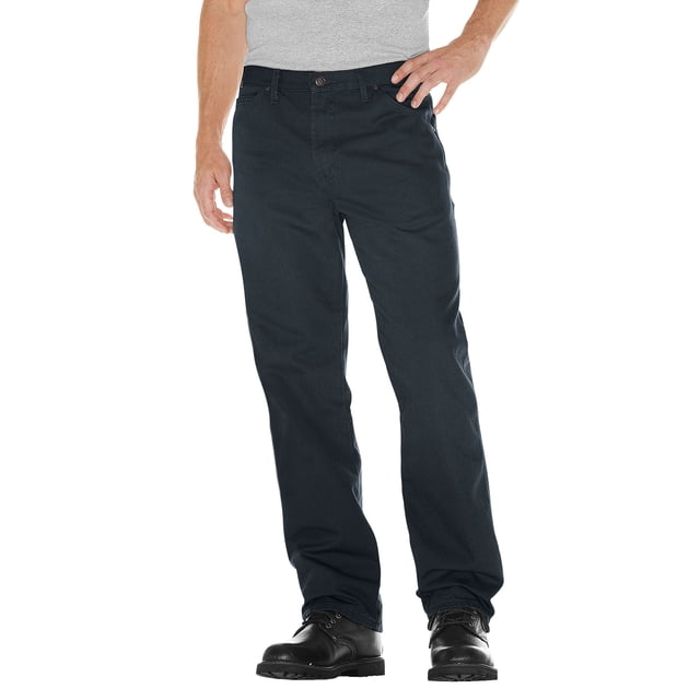 Dickies Mens Relaxed Fit Straight Leg Carpenter Duck Jeans, 32W x 36L