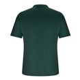 thumbnail image 4 of Jovati Short Sleeve Turndown Collar Shirt for Men, Polyester Fabric, Solid Color, Pullover Style with Button Detail, Casual Fit, Spring Summer Wear, 4 of 7