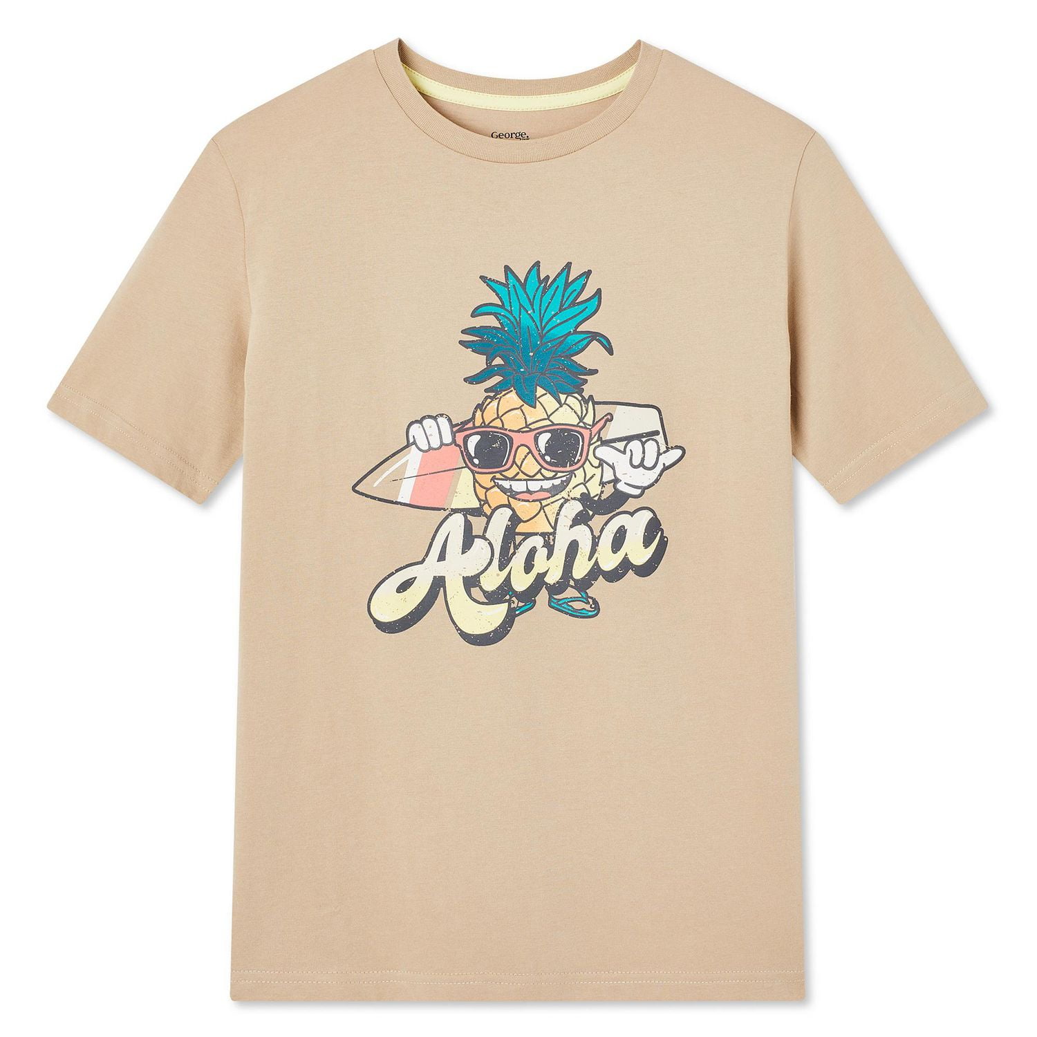 T-shirt avec imprimé graphique George pour garçons