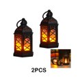 thumbnail image 3 of Becaristey 2pcs/set European Style Ambient Light Lanterns Decorative Indoor Size Desktop black*2PCS 1Set, 3 of 6