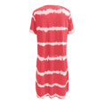 thumbnail image 5 of TJAZFJPA Robe Médiévale Femme Été Mode Décontractée Grande Taille Ample et Confortable Col en V Rayée Imprimée Sans Manches Grande Taille Robe d'Invité de Mariage Vacances pour Femmes Tropicale, 5 of 5