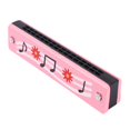 thumbnail image 1 of Esquirla Musical Instrument Play Toy Cartoon Mouth Organ for Family Activity Beginner Pink, 1 of 8