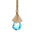 thumbnail image 3 of 1pc Home Car Hanging Air Freshener Perfume Fragrance Diffuser Empty Glass Bottle, 3 of 3