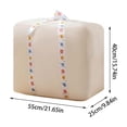thumbnail image 3 of TopLLC Closet Organizers and Storage Space Saving Self Compression Organizer Portable Space Storage Packing Bags Space Quilt Compression Storage Bag For Comforters Blankets Bedding a Pouch, 3 of 6