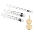thumbnail image 2 of Syringe Nursing Feeder Station Puppy Milk Feeding Rabbit Drink Born Baby for Whelping Cats Dogs, 2 of 9