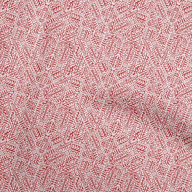 oneOone Polyester Spandex Royal Blue10 Fabric Abstract Craft Projects Decor Fabric Printed By The Yard 56 Inch Wide