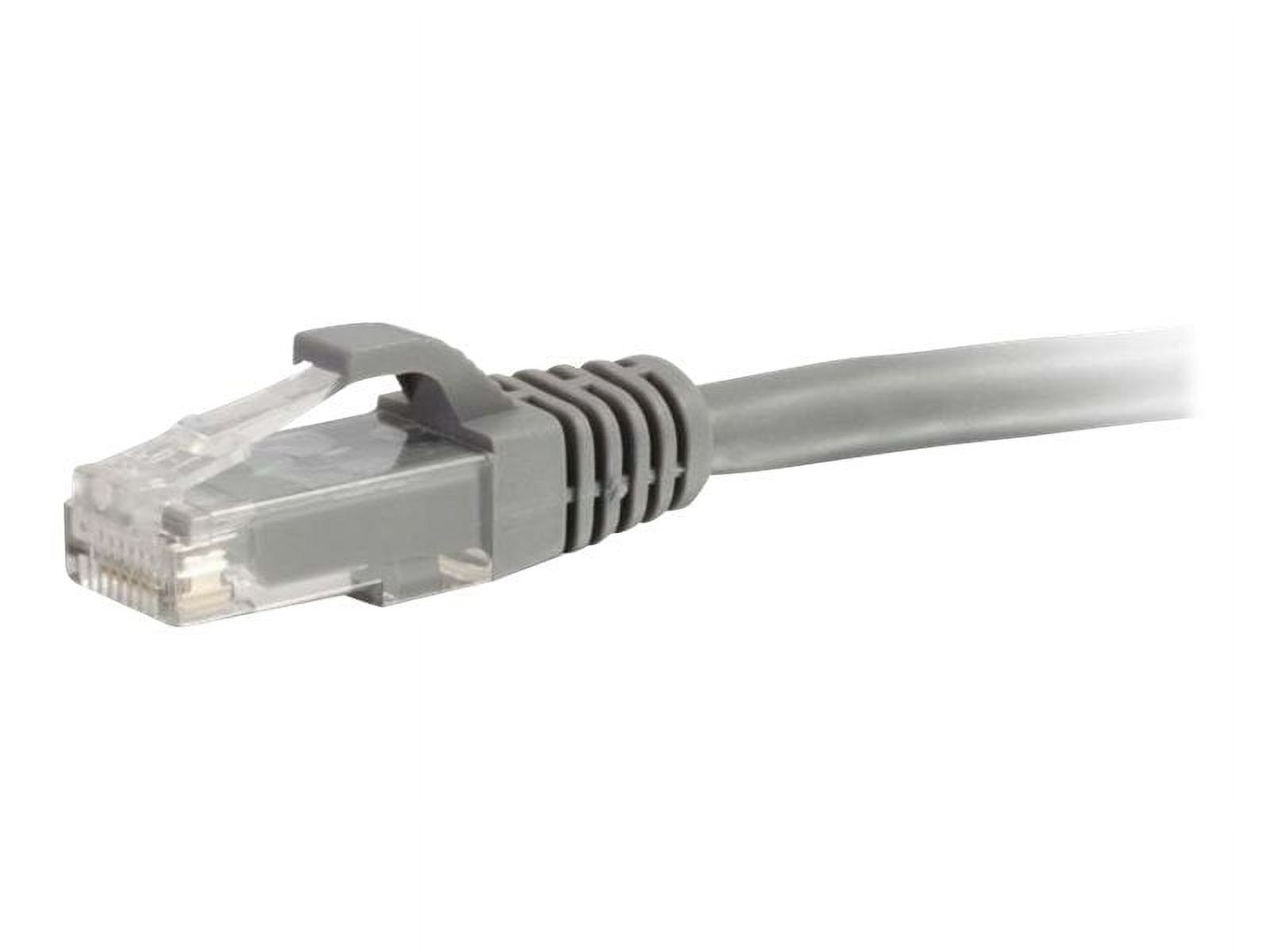 C2G Câble Ethernet de Réseau UTP 150 Pieds Cat6a Sans Accroc Non Blindé - Gris - Câble de Patch - RJ-45 (m) vers RJ-45 (m) - 150 Pieds - UTP - CAT 6a - Moulé, Sans Accroc - Gris