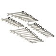 thumbnail image 3 of GEARWRENCH 34 Pc. 12 Pt. Ratcheting Combination Wrench Set, Standard & Stubby, SAE/Metric - 85034, 3 of 5