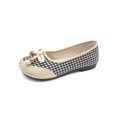 thumbnail image 3 of Innerwin Ladies Flats Slip On Loafers Bow Tie Anti-Slip Pumps Round Toe Wedding Black 7, 3 of 5