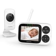 thumbnail image 1 of HelloBaby HB2033 3.2" LCD Video Baby Monitor with Camera, IR Night Vision, Lullaby, Vox Mode, 1000ft Range, 1 of 7