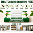 thumbnail image 2 of Cockroach Traps, 12-Pack, Larger and Multi-Entry Design Roach Traps with Extra-Strong Adhesive, Sticky Glue Cockroach Trap for Indoor Use, Insect Sticky Glue Traps, Family-Safe, Easy and Ready-to-Use, 2 of 7