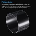 thumbnail image 4 of Unique Bargains Tuyau Rond Rigide en Acrylique Transparent 154mm ID 160mm OD 100mm pour Éclairage, Maquettes, Plomberie, Artisanat, 4 of 6