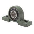 thumbnail image 1 of Block Mounted Bearing, Heavy Duty Cast Iron  To Mount 1in Pillow Block Bearings Self Aligning  For Textile Industry, 1 of 8