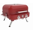 thumbnail image 4 of Kenmore - 2 Burner Retro Tabletop Gas Grill - Red, 4 of 4