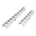 thumbnail image 1 of DEEPCRAFF Two Step Ladder for Diorama Scenery Silver ABS Climbing 1Pcs, 1 of 8