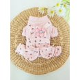 thumbnail image 1 of Combinaison Mignonne à Fleurs pour Chien avec Design à Double Couche pour l'Hiver, 1 of 5