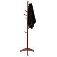 thumbnail image 4 of Winsome Lily Coat Tree 9 Pegs Walnut - 94570, 4 of 5