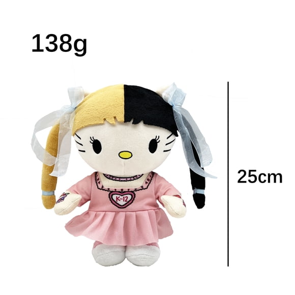 Hello Kitty en Peluche Mélanie Martinez Poupée en Peluche Jouets Rembourrés Oreiller Chambre Sofa Voiture Adorables Enfants Garçons Filles Cadeaux de Noël