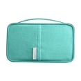 thumbnail image 2 of Amzcrzy Fabric Storage Multi Functional Travel Passport Bag Card Bag Portable Travel Document Passport Bag Organization and Storage Dorm Room Essentials Room Decor Home Decor Apartment Essentials, 2 of 6
