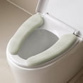 thumbnail image 1 of EGNMCR Coussin de Siège de Toilette Épaissi Deux Pièces Adhésif Imperméable Lavable Réutilisable, 1 of 6
