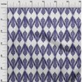 thumbnail image 2 of oneOone Silk Tabby Fabric Chevron Ikat Print Fabric By The Yard 42 Inch Wide, 2 of 4