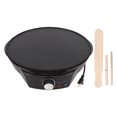 thumbnail image 2 of Electric Crepe Pan, 11.8in Crepe Maker Multifunctional with Spatula Batter Spreader for Kitchen, 2 of 7