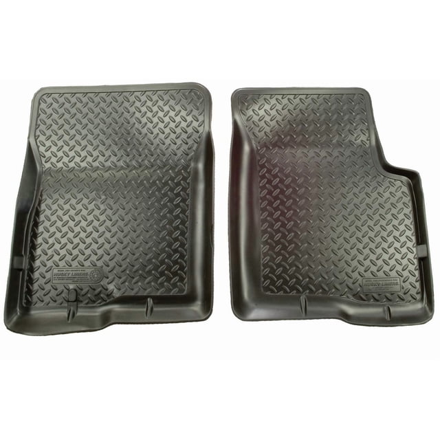 Husky Liners Classic Style Series | Front Floor Liners - Black | 33711 | Fits 1998-2004 Ford Ranger Standard/2 or 4 Door SuperCab 2 Pcs