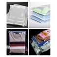 thumbnail image 2 of FlyFlise 50pcs Packaging Bags Frosted Bag Zipper Plastic Bag Poly, 2 of 8