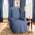 thumbnail image 3 of Sure Fit Cotton Duck Wing Chair Slipcover, 3 of 3