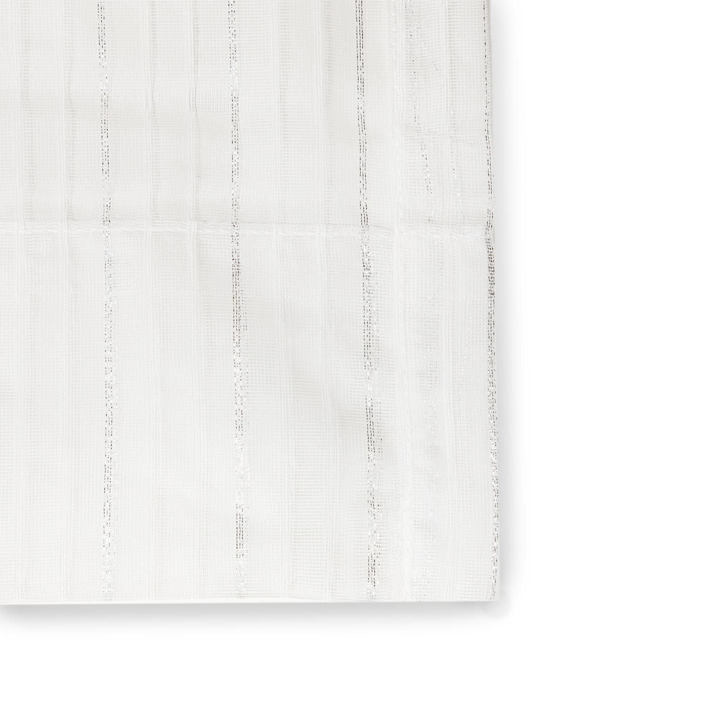 Gouchee Home Emily, voilage transparent rayé à œillets, Ensemble de 2 panneaux, 54x96