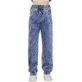 thumbnail image 1 of HIPYLO Short Jeans Teen Girl Jeans Lined Pants Business Pants Size 14 Girls Clothes 10 Year Old Girl Clothes Girls Size 14-16, Blue 9-10 Years, 1 of 3