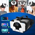 thumbnail image 3 of Tupoyi Casque VR pour Modèle Nintendo Switch Original et Switch OLED Amélioré, Lunettes de Réalité Virtuelle avec Lentilles HD Ajustables et Courroie de Tête Confortable, Trousse Labo, Lunettes 3D, 3 of 5