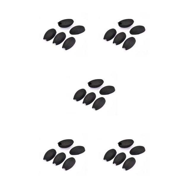 ziyahi 5 Pieces Saxophone Palm Key Riser Protective Cushion Rubber Fingers Rest 5Set