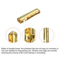 thumbnail image 3 of Unique Bargains 40Pack 3.2x16mm Metal Shoelace Tips Open Mouth Shoelace Repair Cords End Tips Gold, 3 of 6