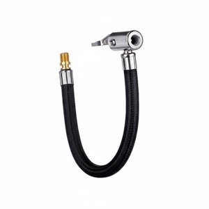 kowaku Tire Inflator Extension Hose Hands-Effortless Inflation Tire Inflator Hose Extension Deflation Function Quick Connect Pump Adapter for Car Maintenance