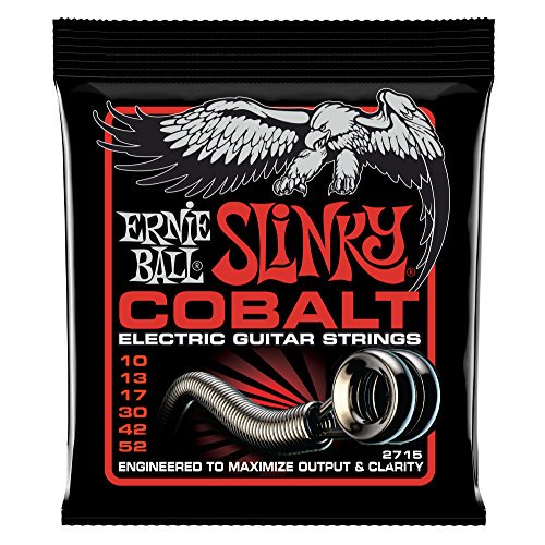 Ernie Ball PO2715 Slinky Cobalt Guitar Strings - Skinny Top/Heavy Bottom