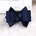 thumbnail image 3 of Esquirla 2PC Bowknot Shoe Buckle Removable High Heel Shoe Clips Charms Bridal Wedding Dark Blue, 3 of 8
