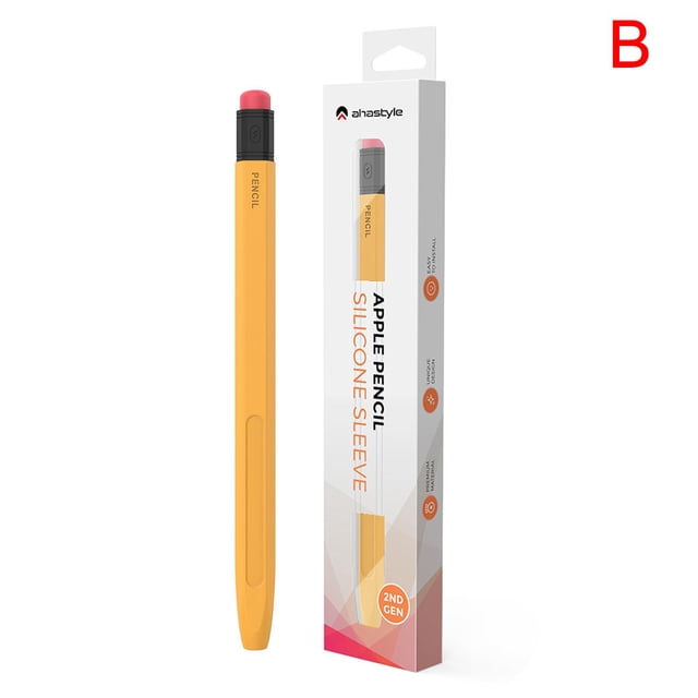 Pour Apple Pencil 2nd Gen Étui en Silicone à Prise, Étui iPad Porte-Stylet R9 M5L9