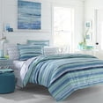 thumbnail image 1 of Poppy & Fritz Alex Cotton Comforter Set, Twin, Blue, 1 of 3