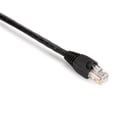 thumbnail image 1 of GigaBase 350 CAT5e Patch Cable - Snagless Boots, Black - 10 ft., 1 of 1