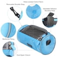 thumbnail image 4 of Cycling Bag, Bike Handlebar Mounted Bag, Cylindrical Storage Bag with Saperated Phone Bag Shoulder Strap, 4 of 7