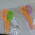 thumbnail image 3 of Fridja Preschool Training Scissors, Plastic Children Safe Learning Scissors Pre-School Safe Scissors Art Crafts Scissors Children's Toys, 3 of 3