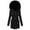 Black, variant on LOVZFMLL Jackets for Women's Puffer Jacket Long Sleeve Buttons Quilted Down Coat Winter With Pockets