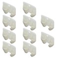 thumbnail image 1 of 10pcs Plastic Drawer Track Guides Slides Replacement Furniture Parts, 1 of 7